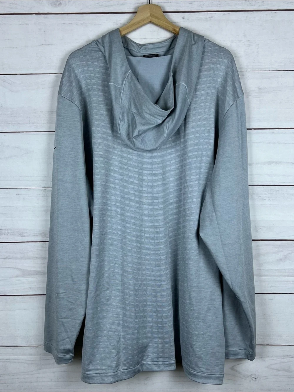 Jacksonville Jaguars Shirt 3XL Gray NFL Football Nike Dri Fit On Field Hooded